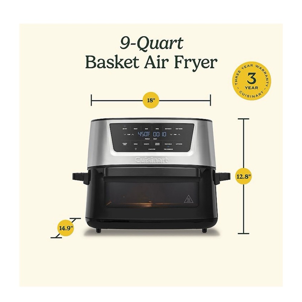 Cuisinart 9-Quart Basket Air Fryer